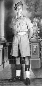 Douglas in Middle East Army uniform