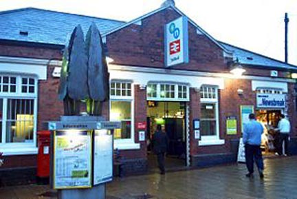 This is Solihull railway station