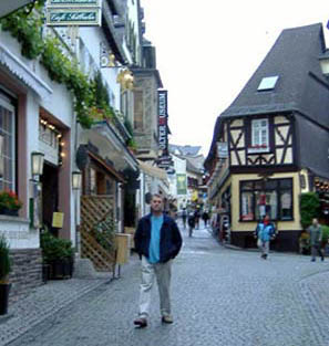 Paul Gebhard in Rudesheim, Whitsun 2006 