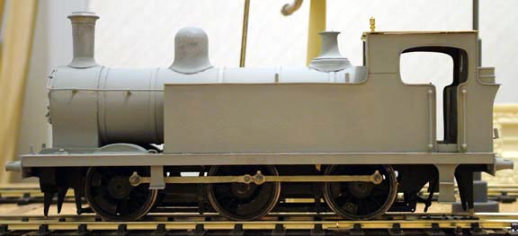 The Barry 'A' Class tank engine in undercoat