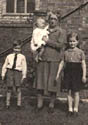 Maud with grand children