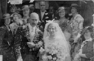 The wedding of John's sister Doris
