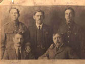 John William with his father and brothers