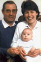 Thomas with parents
