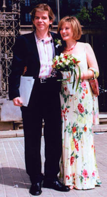 Elizabeth's son Marcus and wife Helen