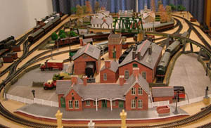 A birds eye view of the layout