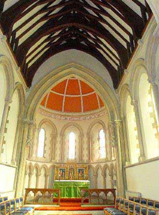 Interior view of St Jon the Baptist