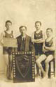 Henry's son Henry at a swimming presentation 1920