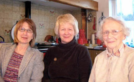 Rupert's daughters with his sister Margaret (Peggy)